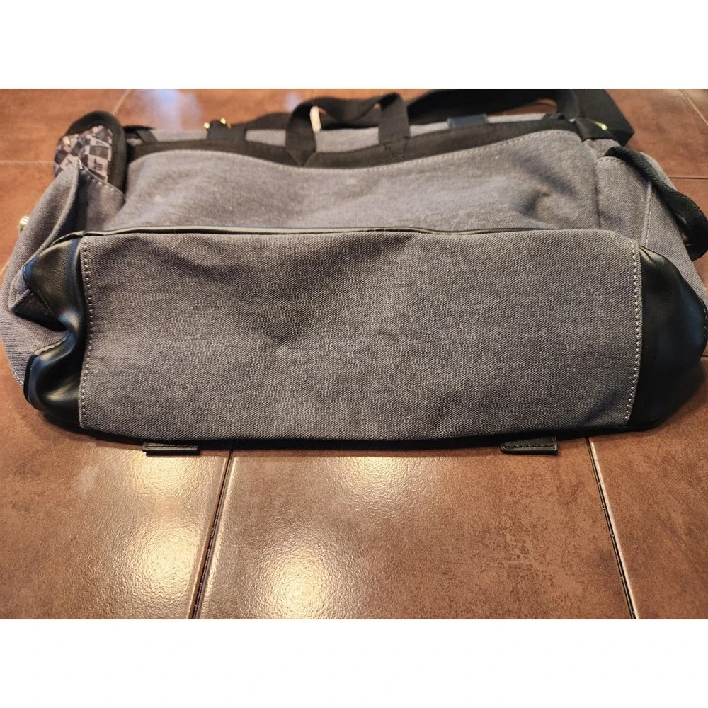 LONDON FOG CANVAS MESSENGER BAG 100TH ANNIV EDITION SHOULDER STRAP NEW W TAGS - Picture 6 of 11